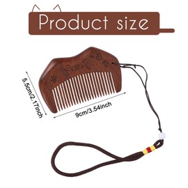 Labor Comb Set, Wooden Birthing Comb Pregnancy Birth Comb Labour and Delivery Essentials Pregnant Gift for Cat