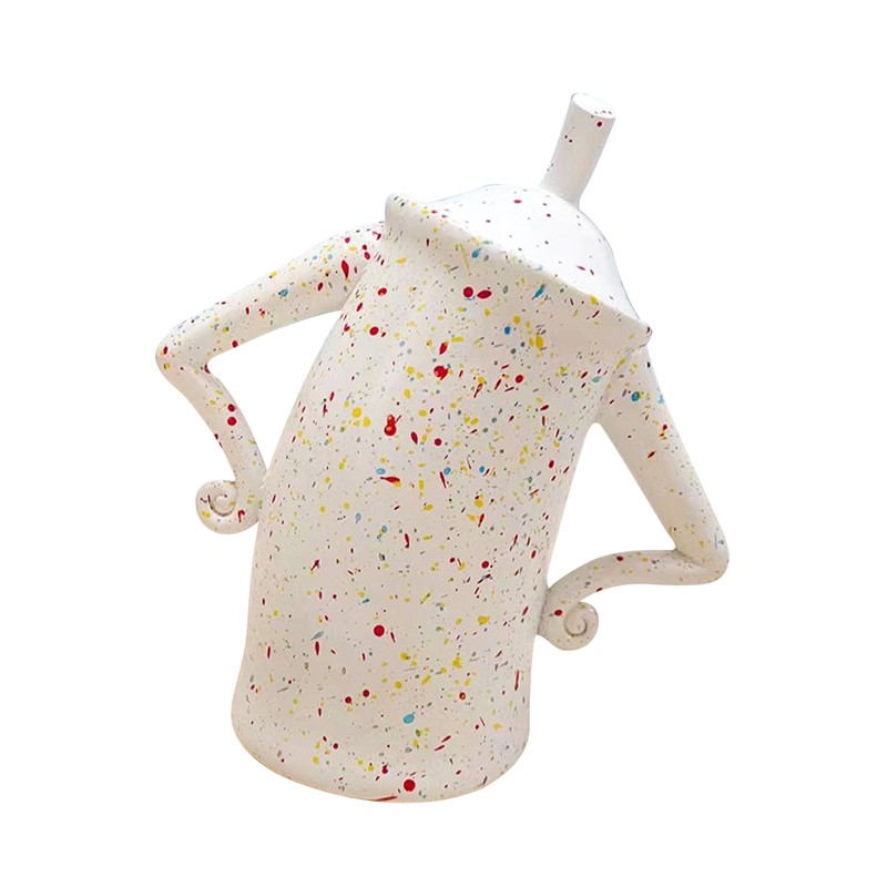 Coffee Bean Canister Cute Food Storage Desktop Ornaments Jar with