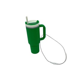 Tumbler Cup Replica Christmas Ornament | 2023 Popular Water Bottle Replica Mug Holiday Ornament | Made in USA (Green)
