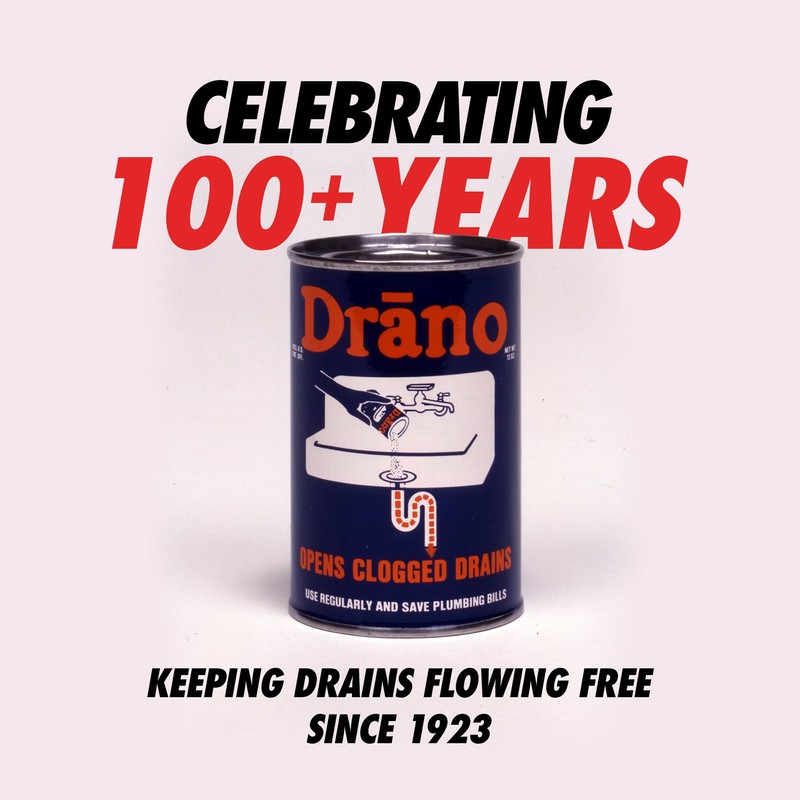 Drano Max Gel Drain Clog Remover and Cleaner for Shower