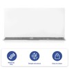 Baluue Clear Shelf Dividers, Shelf Dividers with Magnetic Side- L