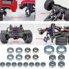 RC Ball Bearing Kit, Metal Shielded Ball Bearings for Traxxas
