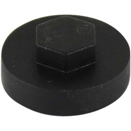 TIMCO Hex Cover Cap 5/16" x 19mm - Black - Bag of 1000