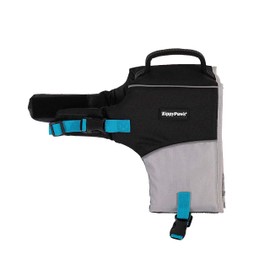 ZippyPaws Adventure Dog Lifejacket, Swimming Vest for Dogs & Puppies, Life Jacket for Swim Training Small Medium & Large Dogs - Teal, X-Large