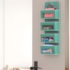 Simple Houseware 4 Clear Window Pocket Over Closet Door Storage