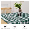 XWZO Square Checkered Tablecloth - Waterproof, Oil-Proof & Spill-Proof Buffalo