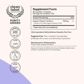 Wholesome Story Vitex 120 Vegacaps Sfn