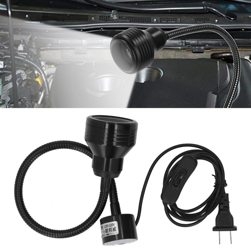 Magnetic Work Light 9W LED 360 Degree Gooseneck Zoom Function