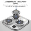 Suoman 3-Pack for 12 Pro Max Camera Lens Protector, 9H