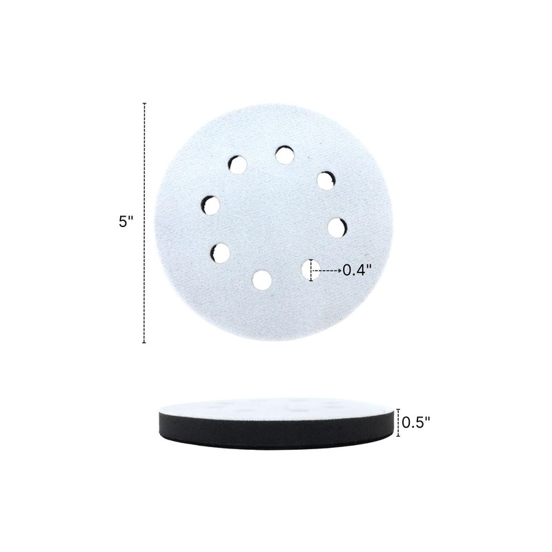 Taytools 5 Pack 5 Inch 8 Hole Soft Foam Hook