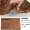 Hamiledyi Reptile Carpet Natural Coconut Fiber Tortoise Carpet Mats for