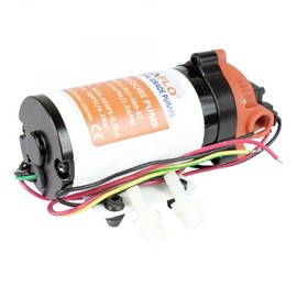 SEAFLO 110V 1.5 GPM 60 PSI 31-Series DC Diaphragm Pump – Self-Priming High-Pressure Water Pump for RVs, Boats, Agriculture, and Cleaning – Quiet Operation, Run-Dry Safe, Built-In Pressure Switch