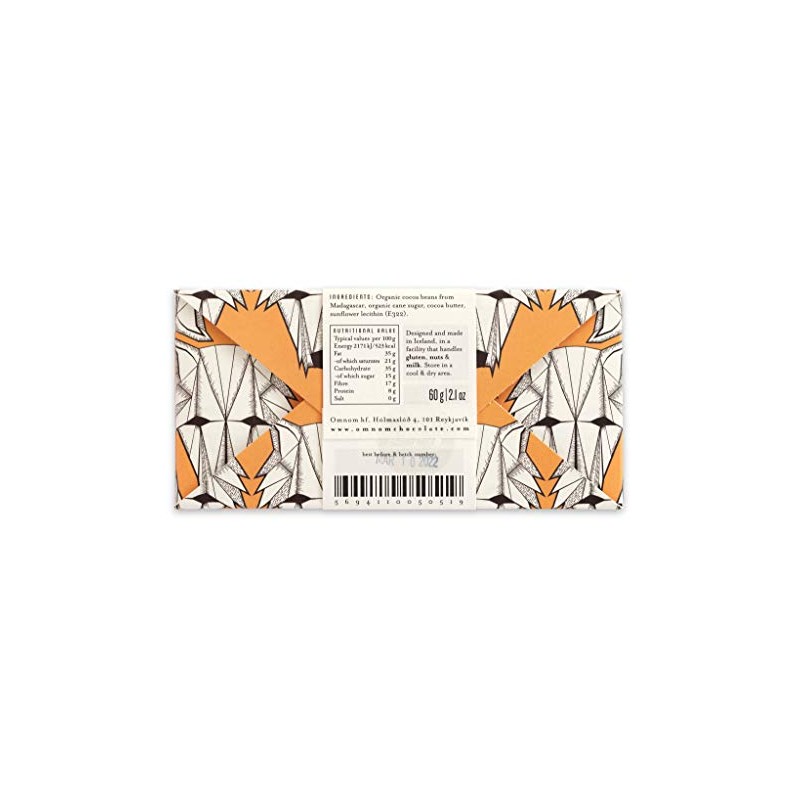 OmNom Madagascar Dark Chocolate | 66% Single Origin Madagascar Cacao