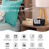 Sonew Projection Alarm Clock, Dimmable LED Digital Clock with 180°