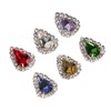 30pcs Sew On Rhinestones 6 Colors DIY Handcraft Glass Rhinestone