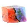 SoapRocks TS Pink FireOpal Soap that looks like a Rock