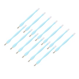 NOLITOY 15Pcs Dead Skin Forks Cuticle Trimmer Durable Manicure Tools for Home Salon Use Easy to Carry Stylish Design for Nail Art