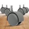 Omyoffice Office Chair Casters, 2" Heavy Duty Caster Wheels Set