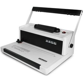 S20 Coil Punch & Binding Machine - with Electric Coil Inserter - Professionally Bind Documents and Presentations