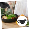 LALADEFIEE Black Gravy Boat - Mini Pourer for Home Tableware
