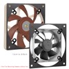 DolDer 120 to 90/80 mm Computer Fan PC Case Fan