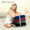 Winthome Soft Throw Blanket for Sofa Bed, Warm Fleece Blankets