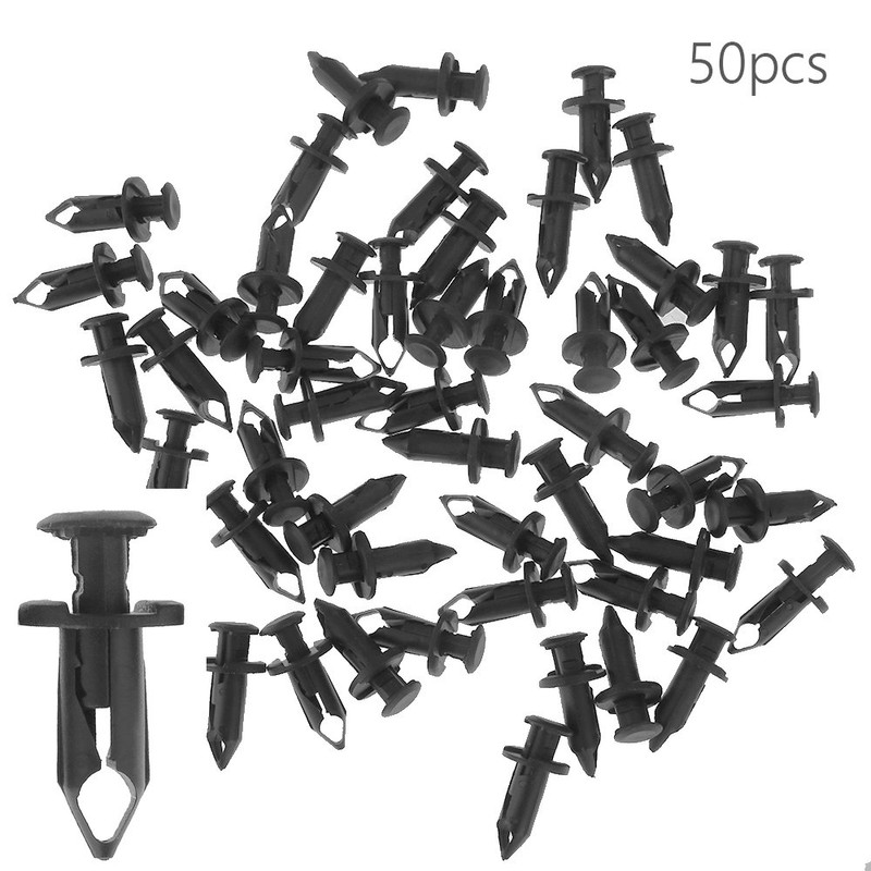 Vkinman Plastic Fender Clips Body Rivets Replacement for Honda Rancher