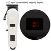 Electric Hair Clipper Low Noise LCD Display Ergonomic with Limiter