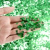12 Boxes Weed Leaf Glitter Green Pot Leaf Sequin Leaf