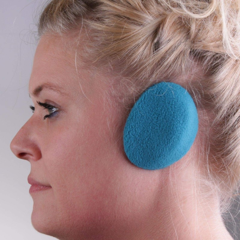 earbags Ear Warmers Standard, Petrol, M, Fleece