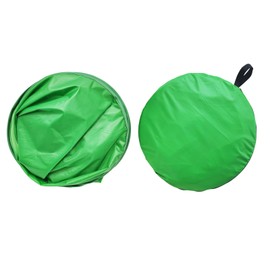 Collapsible Webcam Background Photography Chromakey Green Chair Green Screen Backdrop for Video Chats Conference 43in