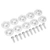 20pcs UTV Skid Plate WasherSet Rugged Metal Replacement for Polaris