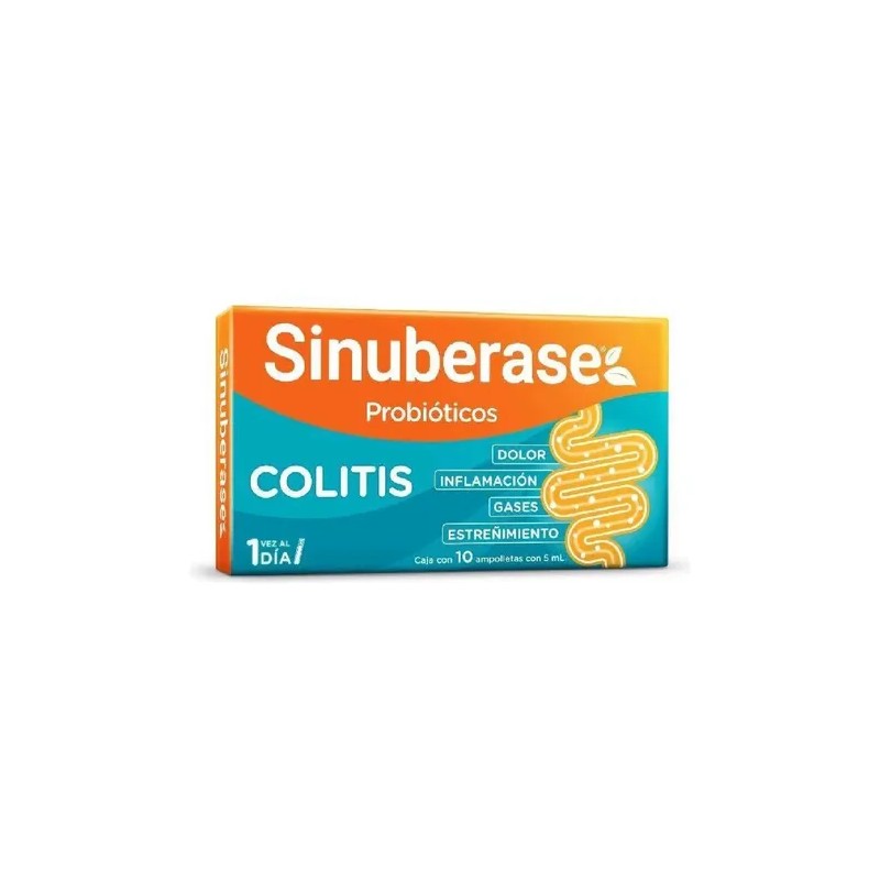 Sinuberase Probióticos 10 Suspensión Bacillus Clausii 4 Bill Sin Sabor