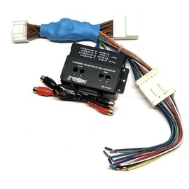 4 Channel Full System Add an Amp Amplifier Adapter Interface to Factory OEM Car Stereo Radio- Made for Some 2020+ Ford F-150, F-250, F-350 +More -No Factory Premium Amp - Vehicles Listed Below