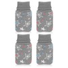 com-four® 4x pocket warmers in a turtleneck design, hand warmers