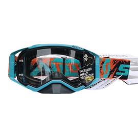 QIKEJI Motorcycle Off-Road Motocross Harley Goggles, Skiing, Bike Goggles, UV Protection, Anti-Slip, Bicycle, Snowboarding, Outdoor, Sports, Climbing, Flexible, Dustproof, Windproof, Shockproof, Wide