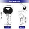 Ignition Key Replacement Key, 8 Pieces 14603 Construction Machinery Key
