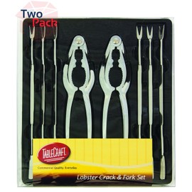 Tablecraft H76984 8-Piece Seafood Set, Set of 2