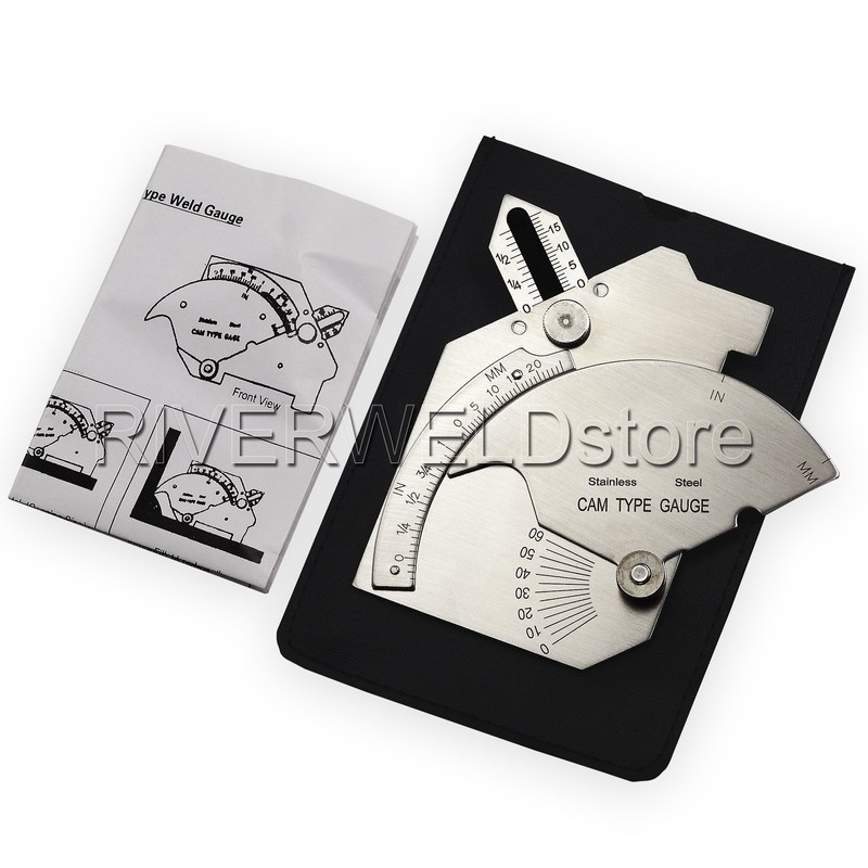 RIVERWELD Bridge Cam Gage Test Ulnar Welding Inspection Gauge Checks
