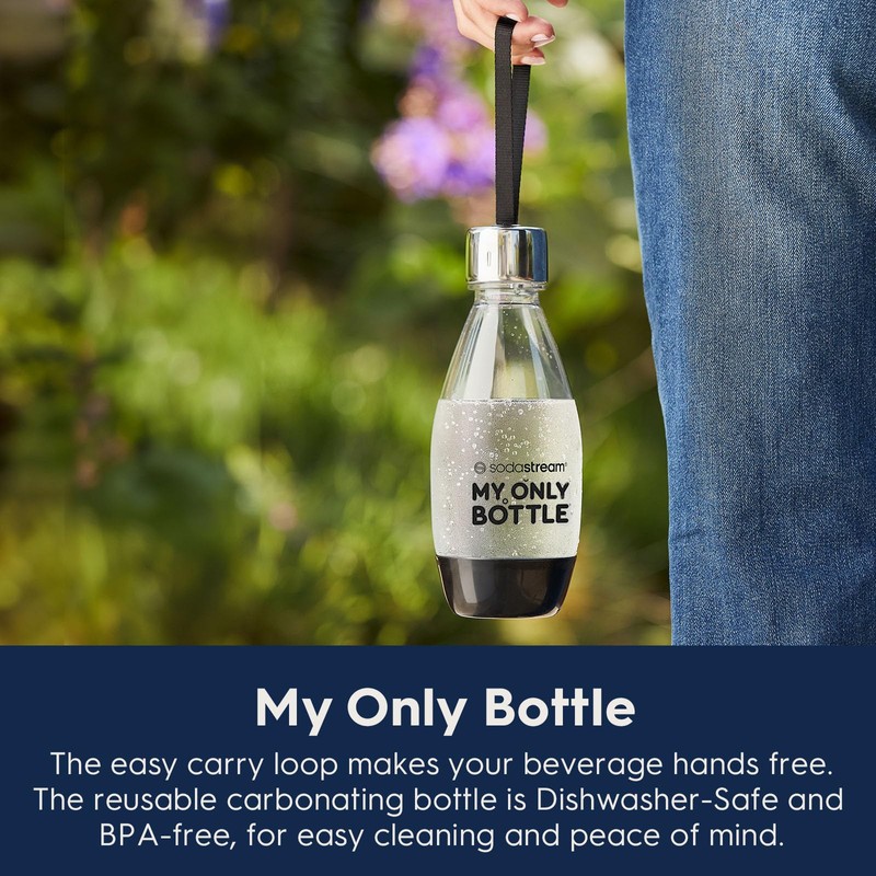 SodaStream Art Sparkling Water Maker (Red) with CO2 and Two