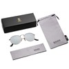 SojoS SJ1014 fashion round, polarised, unisex, sunglasses, mirrored lenses, sunglasses