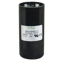 270-324 uF x 330 VAC - Mars - BMI Start Capacitor # 092A270B330CE7A - Made in The USA