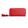 Josephine Osthoff Women's Leather Long Wallet with Zip Small Purse