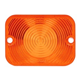 Auto Krafters Compatible/Replacement For Parking Lamp Lenses with Gaskets Left Right Amber Pair 1963-65 Falcon, 1963 Fairlane (EBC3DZ-13208KT)