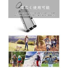 PolySky Whistle, Disaster Preparedness and Rescue Lanyard for Outdoors, School, Gym, Camping, Hiking, Survival, Coach, Referee, Equipment, Lifeguard (Silver+Pink+Blue)