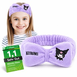 [ Test Very Good, Grade 1.1 *] Kuromi Headband Children Girls - Fluffy Headband Girls Sports & Care - Thin Headband Boys & Toddler - Elastic, Soft & Comfortable Hair Bands