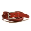 TOCHIGI LEATHER Tochigi Leather Men's Belt, Casual, Special Natural Leather