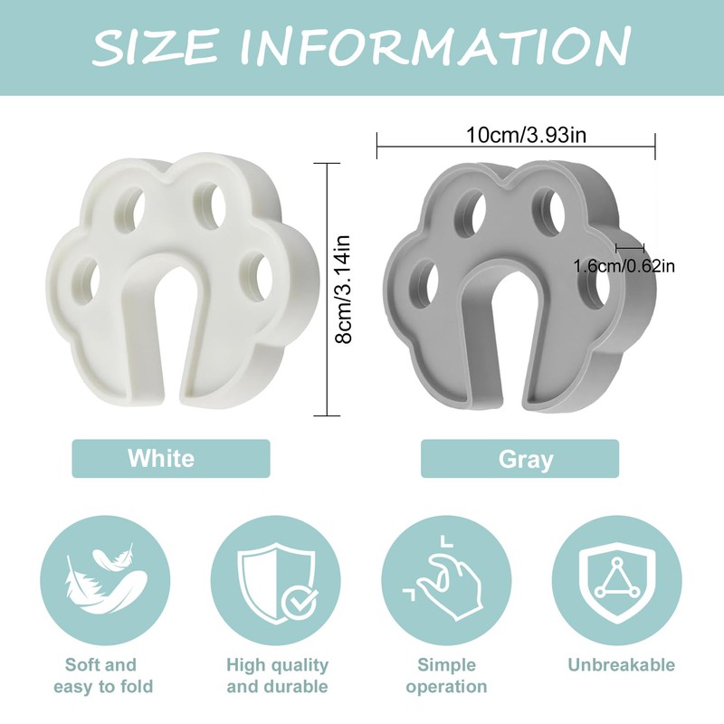 2 Pack Washing Machine Door Holder, Door Support for Front