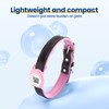 PawView Leather Padded Dog Collar & Smart AirTag Holder- Soft