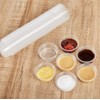 QIHYCUF 100 pcs Small Gecko Food and Water Cups Plastic